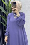 Esme Elbise Tesettür Giyim  Mor