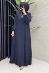 İdil Elbise Tesettür Giyim  Lacivert