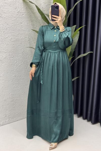 Lalim Elbise Tesettür Giyim Zümrüt