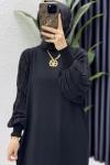 Simge Elbise Tesettür Giyim  Siyah