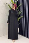 Umay Elbise Tesettür Giyim  Siyah