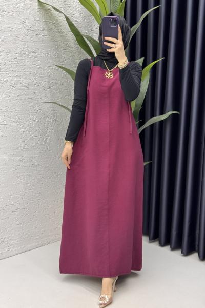 Yağmur Jile Tesettür Giyim Vişne